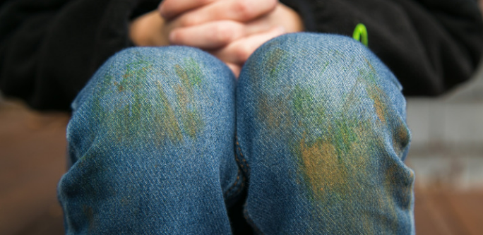 How to remove grass stains from your clothes